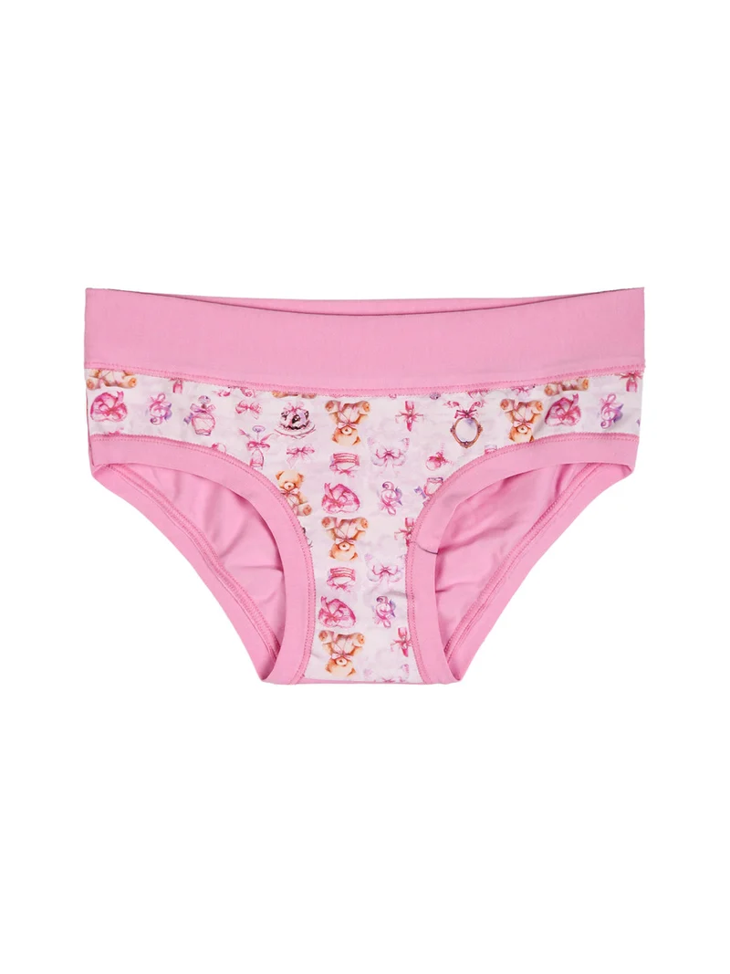 Slip da bambina in cotone - rosa