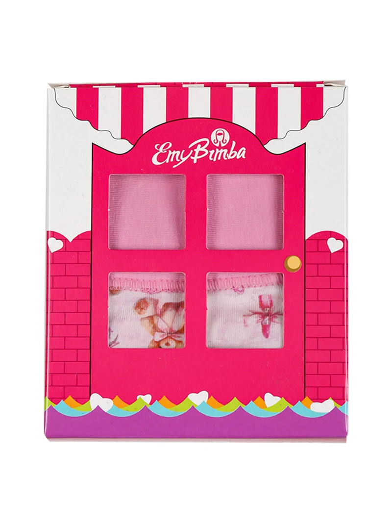 Slip da bambina in cotone - rosa