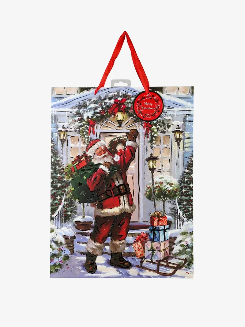 Sacchetto regalo di Natale grande