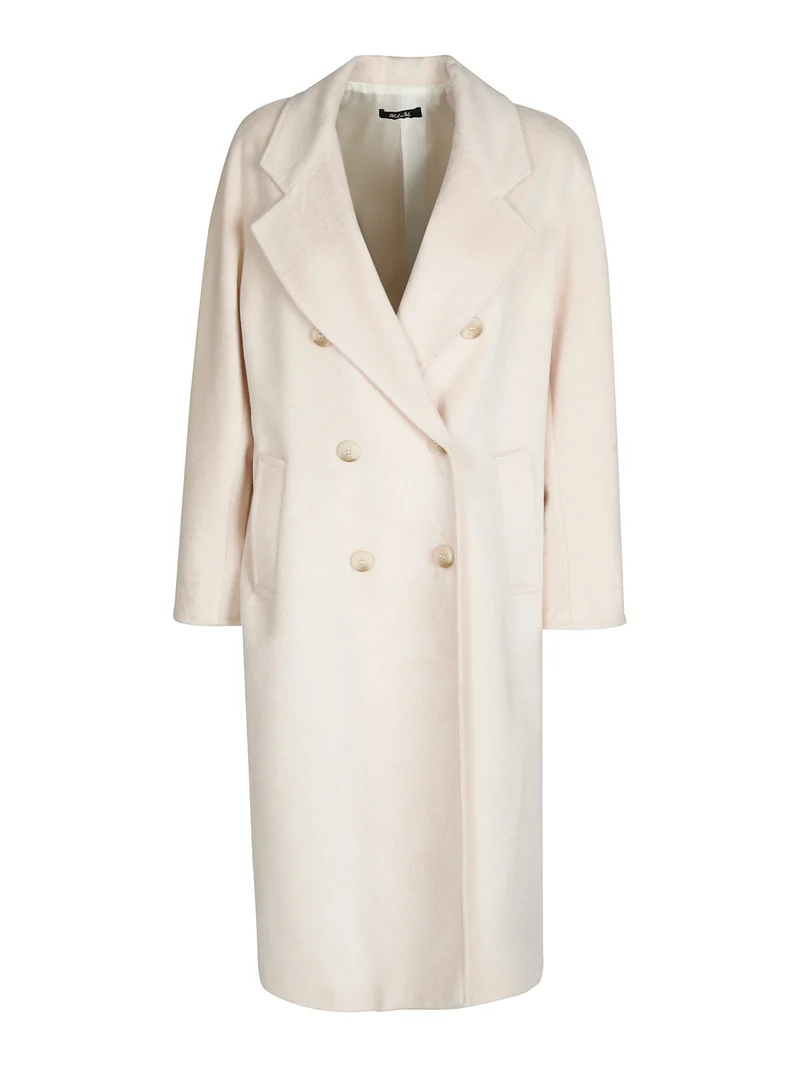 Cappotto lungo doppiopetto donna - beige