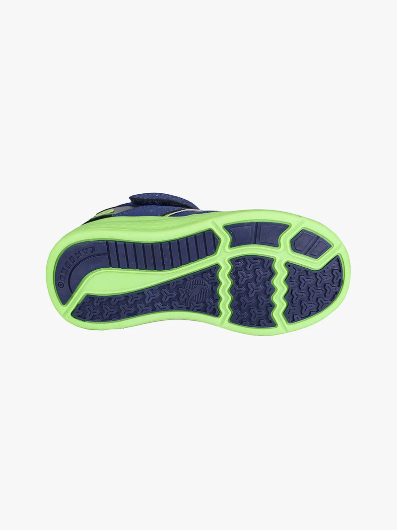 Sneakers alte per bambino con luci - blu