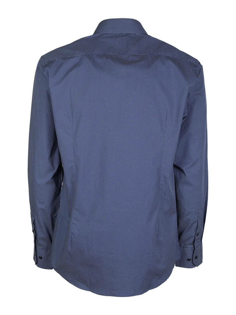 Camicia uomo semi slim fit - blu