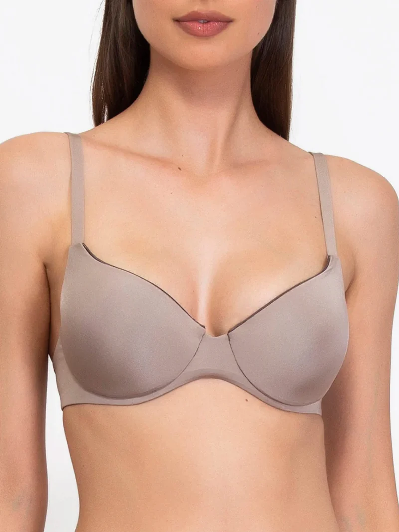 Reggiseno in microfibra con ferretto 1328 - fango