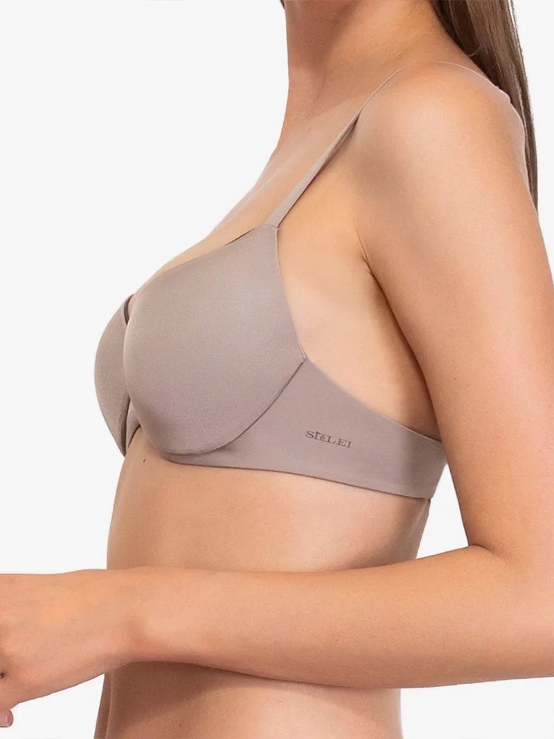 Reggiseno in microfibra con ferretto 1328 - fango
