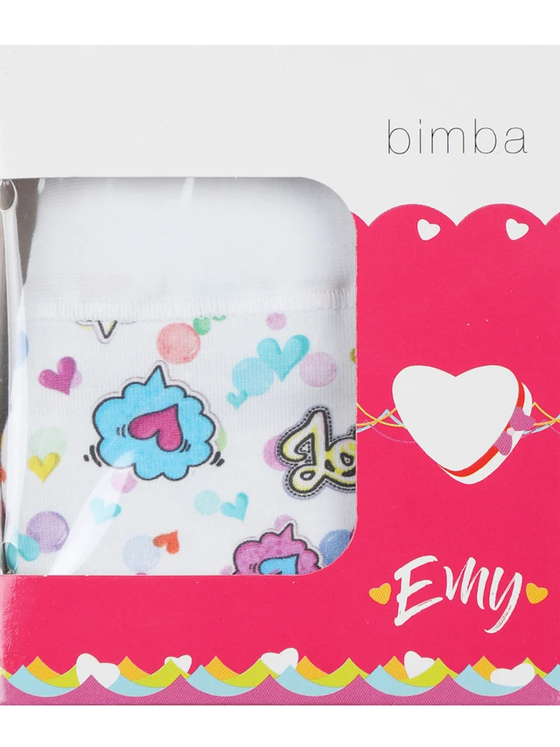 Slip da bambina in cotone - bianco