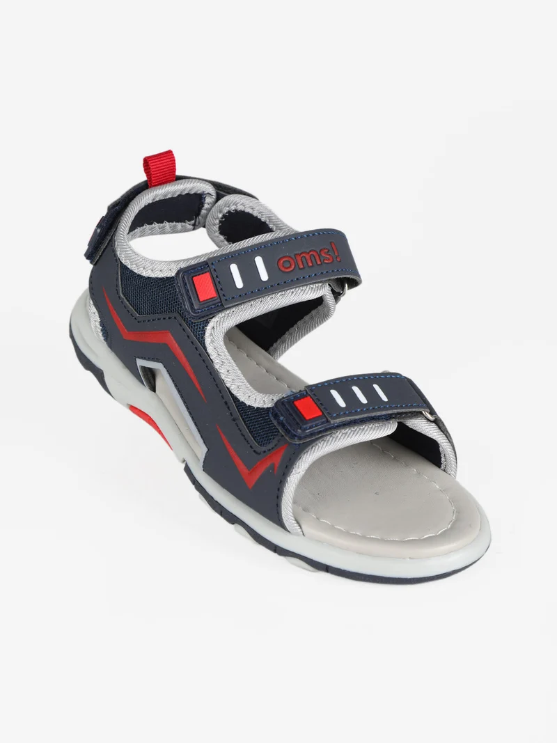 Sandali con strappi da ragazzo - blu scuro