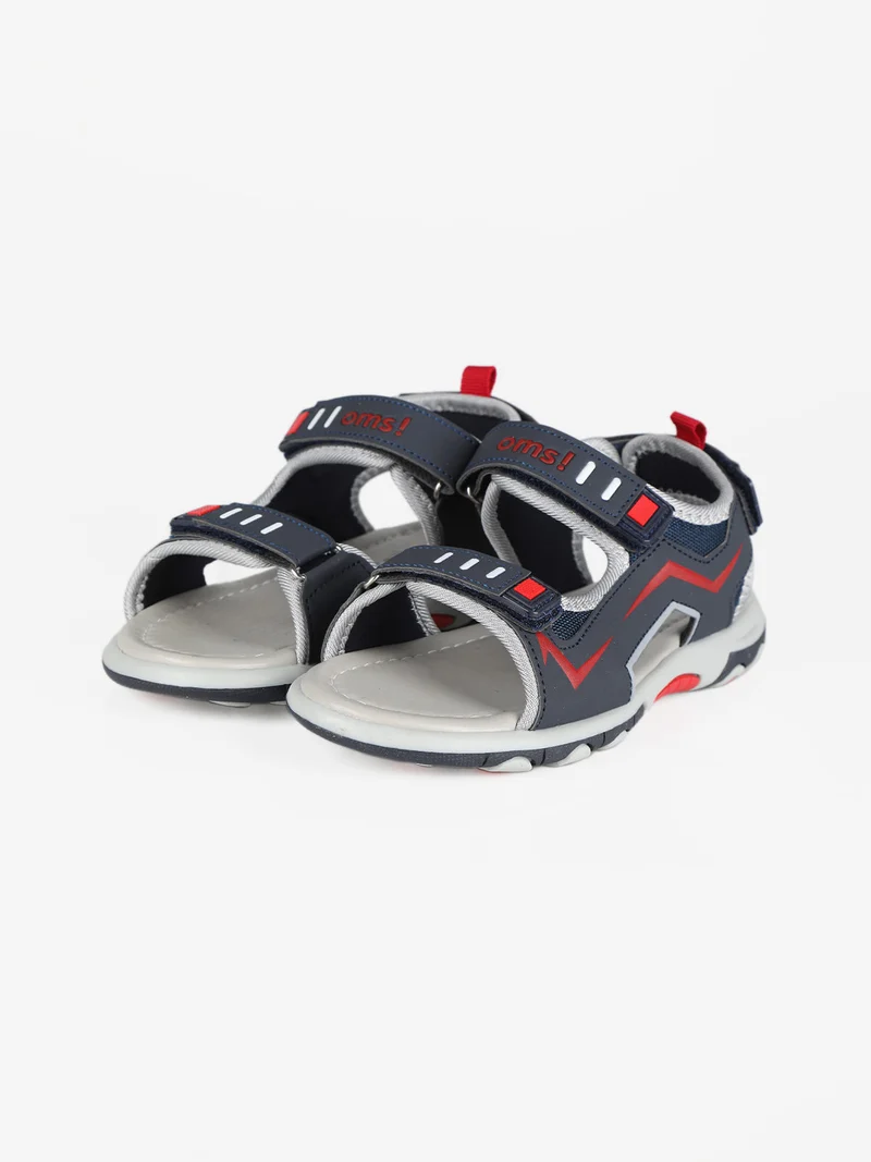 Sandali con strappi da ragazzo - blu scuro
