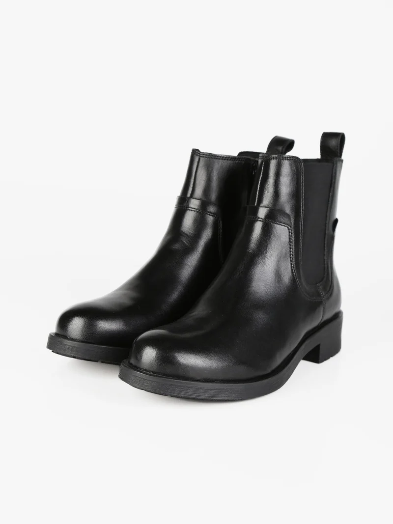 D RAWELLE A Stivaletti in pelle donna - nero