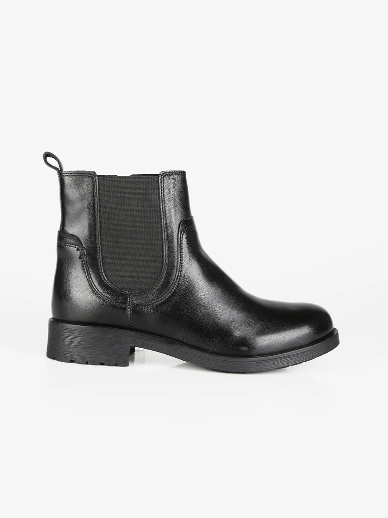D RAWELLE A Stivaletti in pelle donna - nero