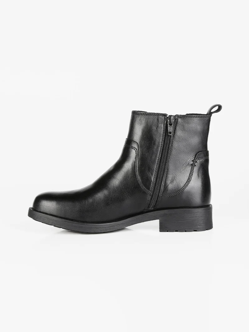 D RAWELLE A Stivaletti in pelle donna - nero