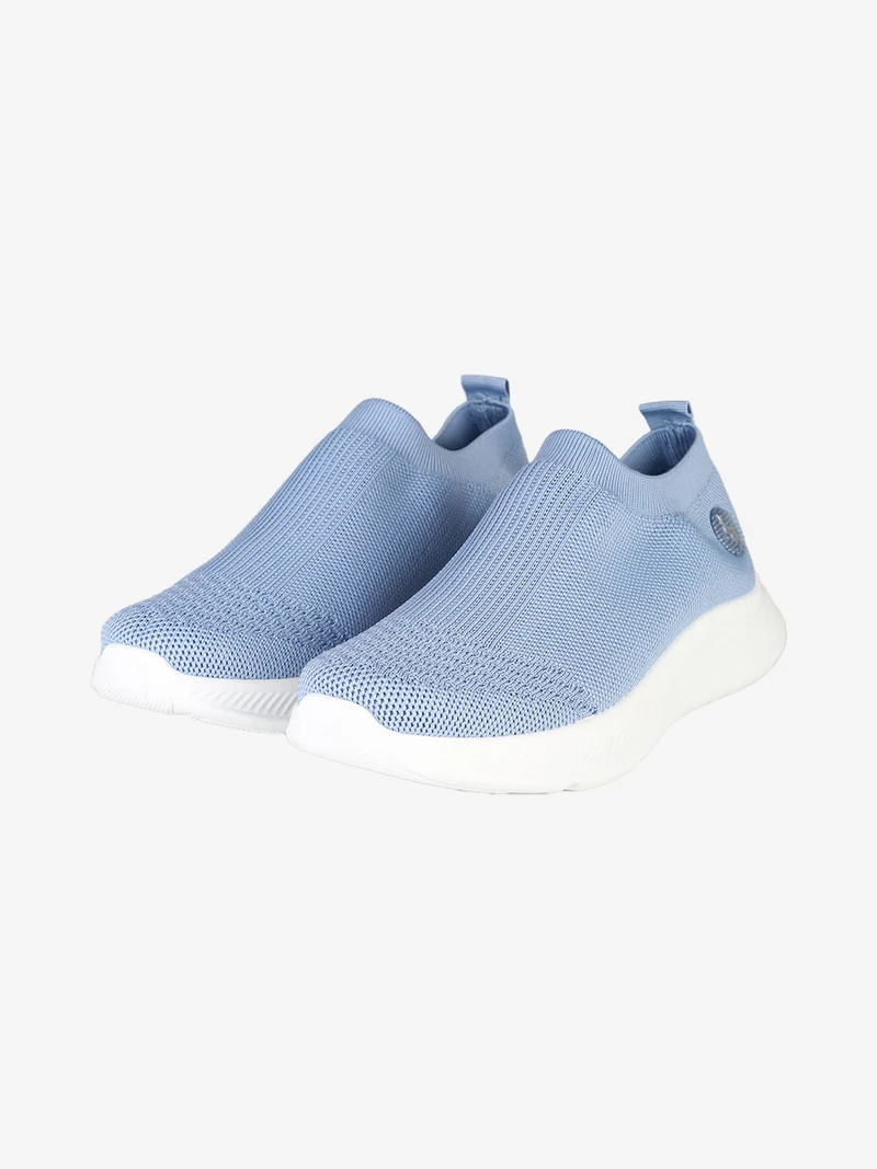 Scarpe sportive da donna slip on - azzurro