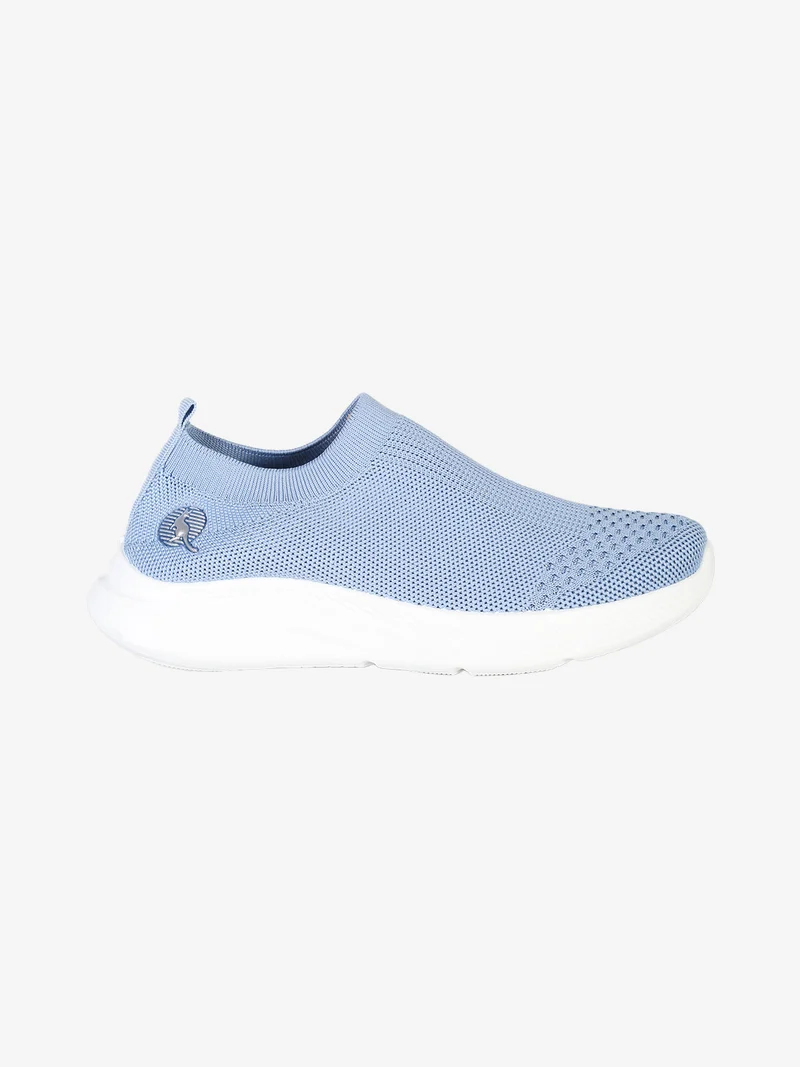 Scarpe sportive da donna slip on - azzurro