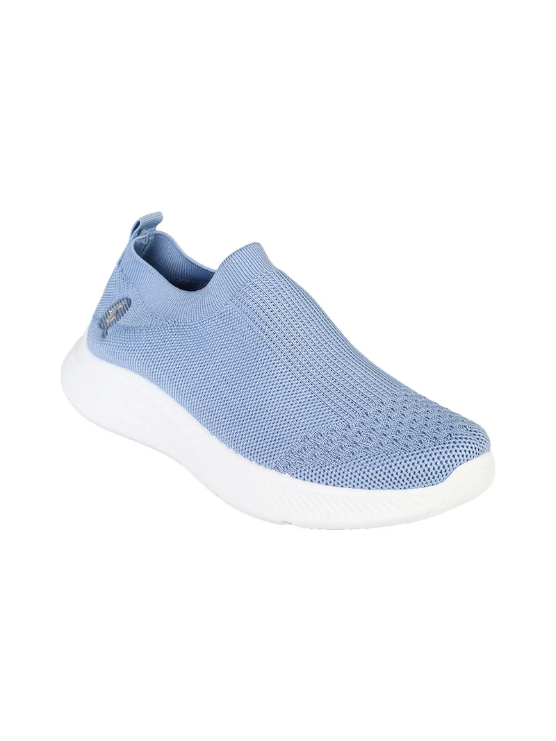Scarpe sportive da donna slip on - azzurro