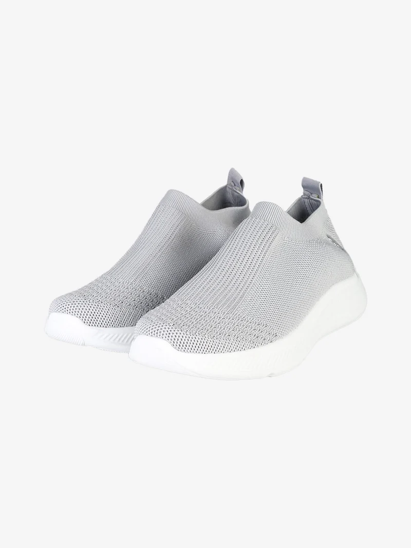 Scarpe sportive da donna slip on - grigio