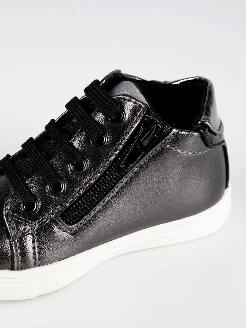 Sneakers alte con lacci - grigio
