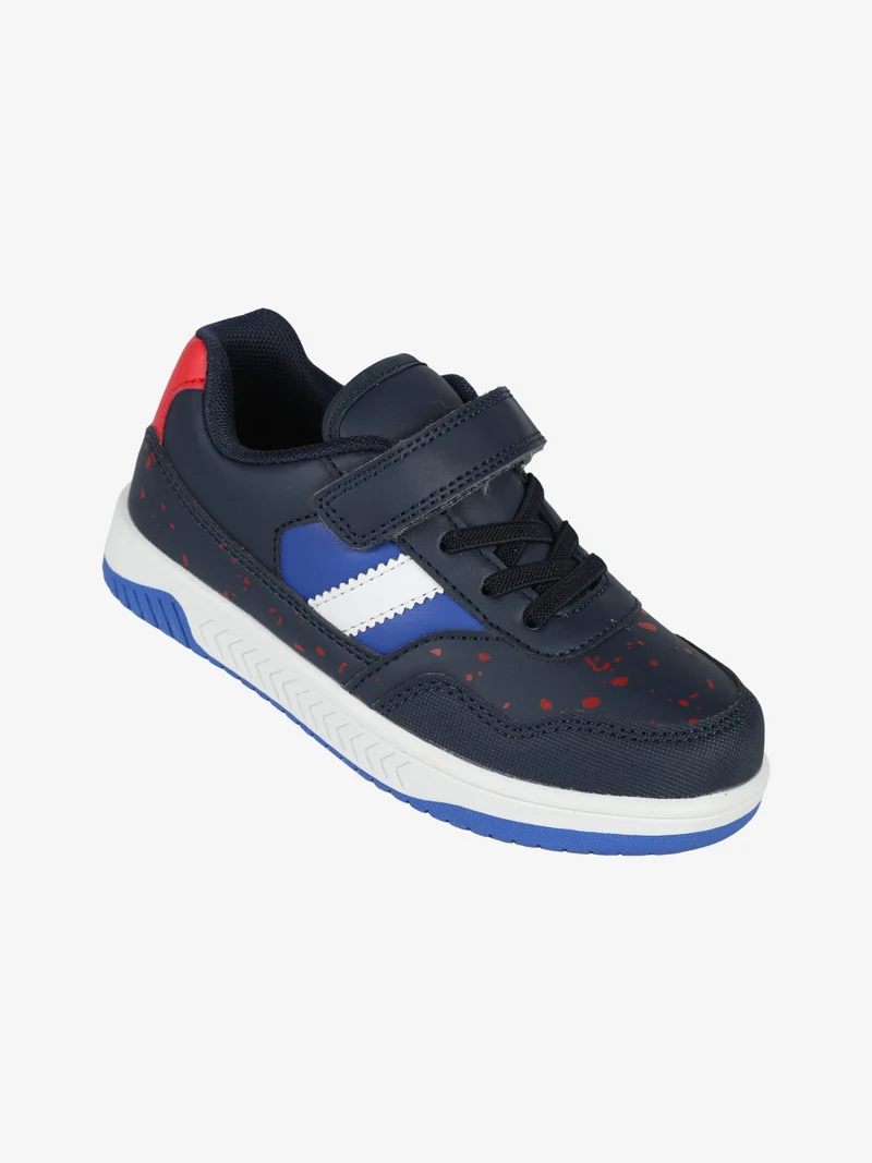 Sneakers da bambino con strappo - blu scuro