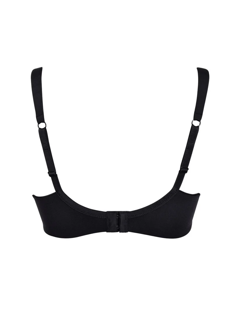 2540 Reggiseno sfoderato senza ferretto COPPA C - nero