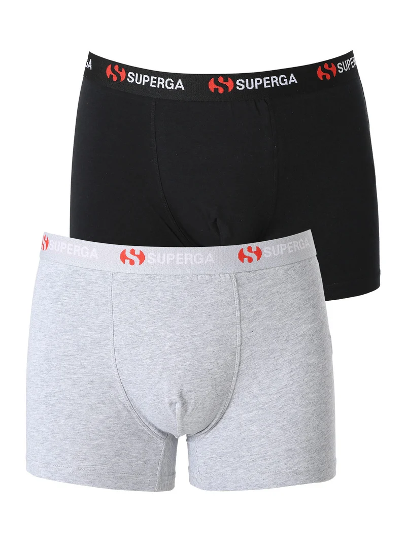Confezione da 2 boxer uomo in cotone - multicolore