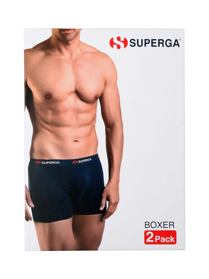 Confezione da 2 boxer uomo in cotone - multicolore