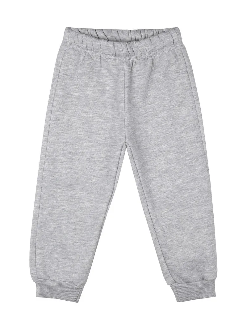 Completo 2 pezzi da neonata con felpa e pantaloni tuta - bianco