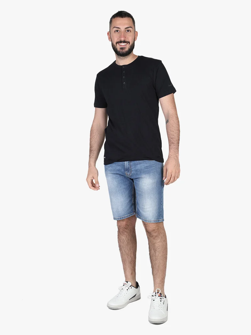 Bermuda uomo in jeans regular fit - jeans