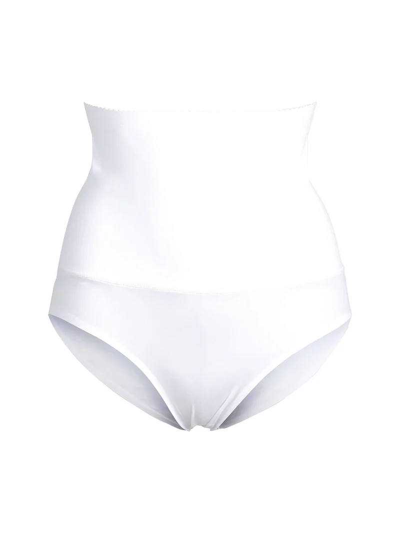Guaina donna modellante in microfibra - bianco