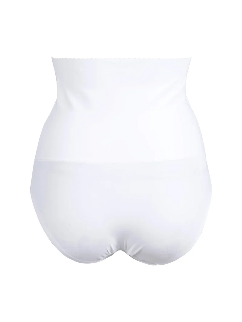 Guaina donna modellante in microfibra - bianco
