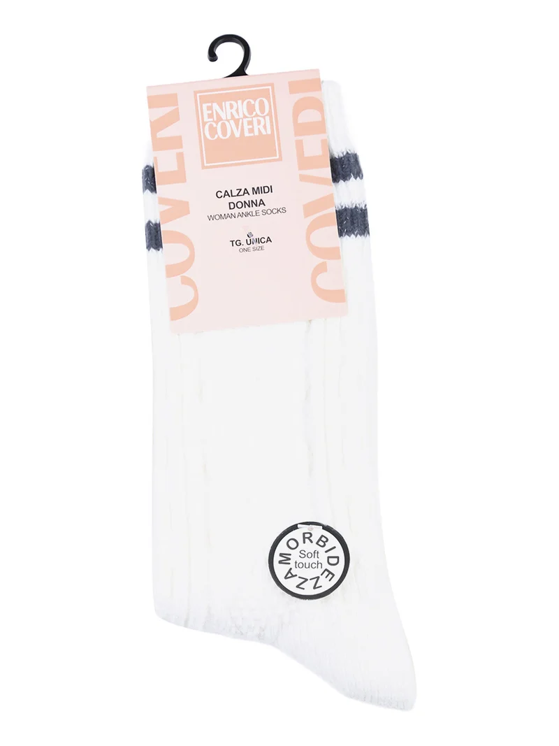 Calze midi donna invernali - bianco
