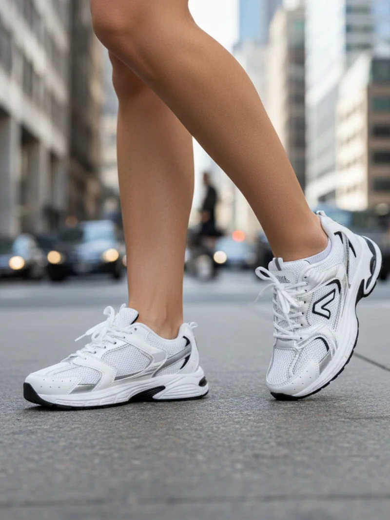 Sneakers sportive da donna - nero
