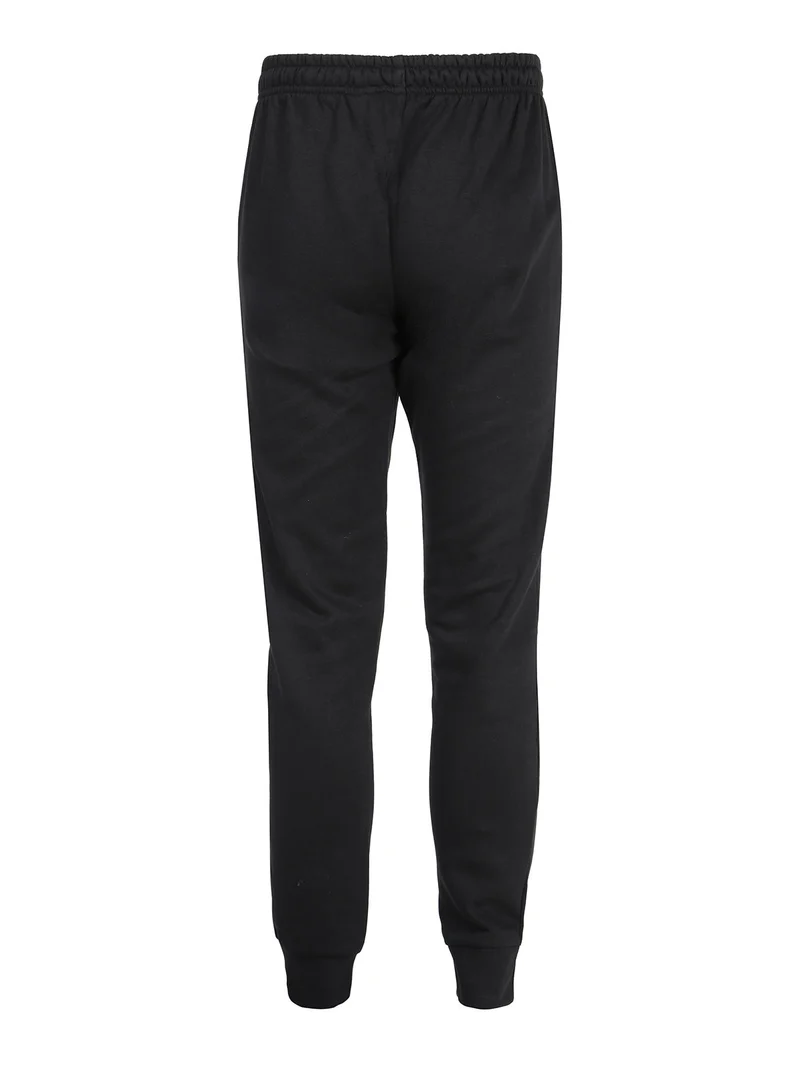 Pantaloni sportivi da uomo in felpa con polsini - blu scuro