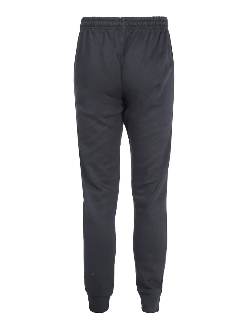 Pantaloni sportivi da uomo in felpa con polsini - blu scuro