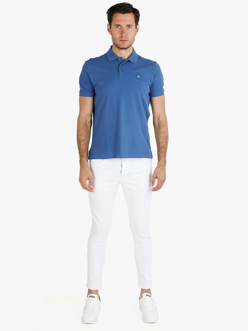Pantaloni da uomo con catena - bianco