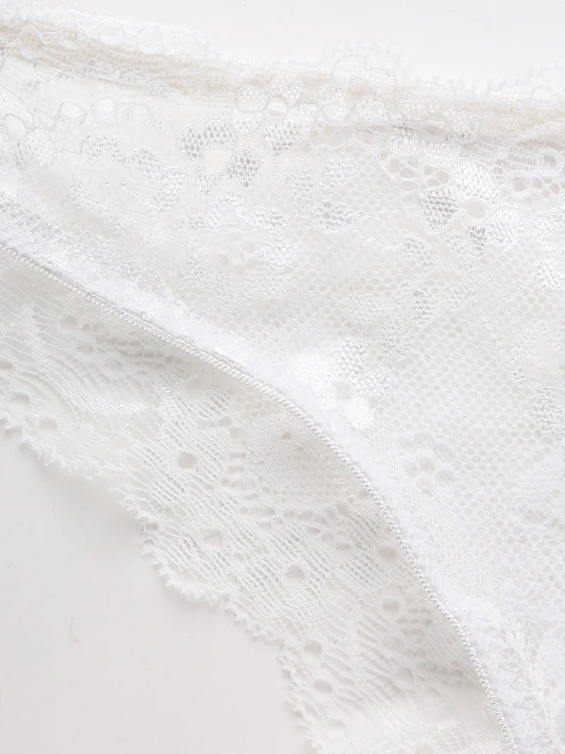 GianMarcoVenturi slip in pizzo SIRIO - bianco
