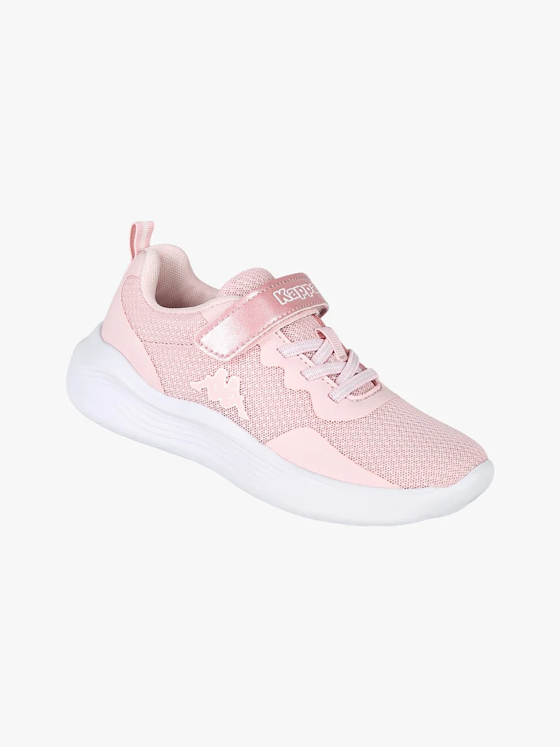 LOGO KOFY Sneakers sportive da ragazza in mesh con chiusura a strappo - rosa