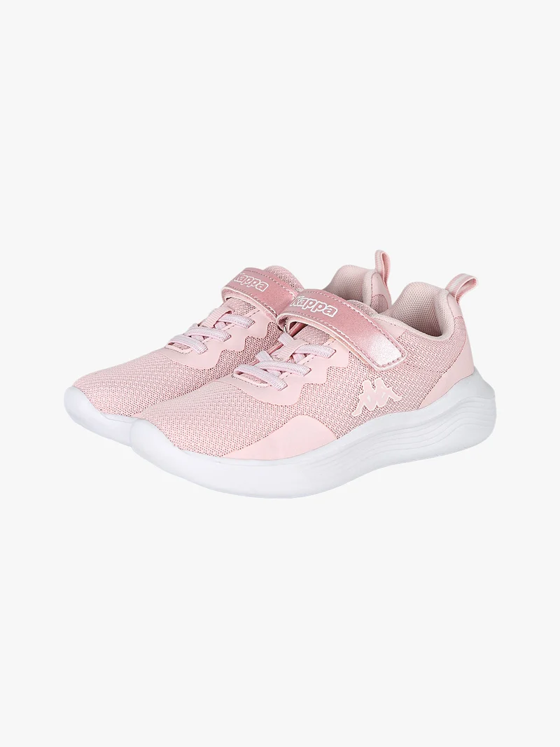 LOGO KOFY Sneakers sportive da ragazza in mesh con chiusura a strappo - rosa