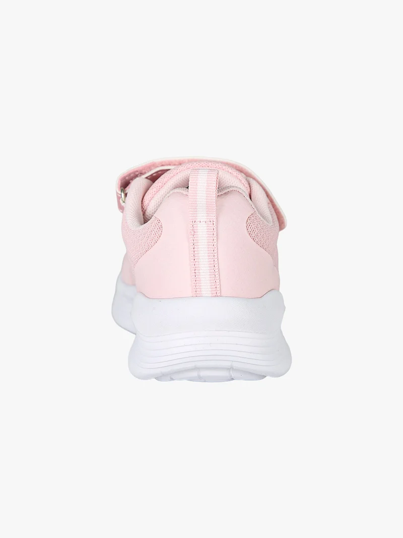 LOGO KOFY Sneakers sportive da ragazza in mesh con chiusura a strappo - rosa
