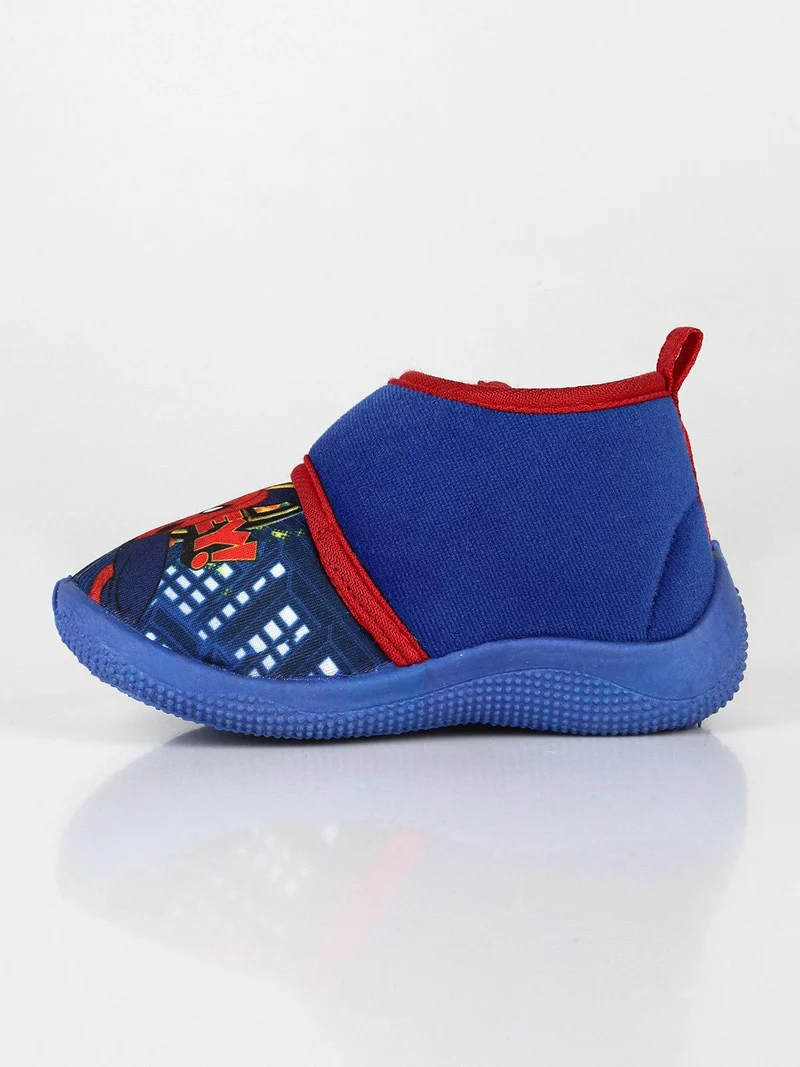Pantofole chiuse spider man con strappo - blu