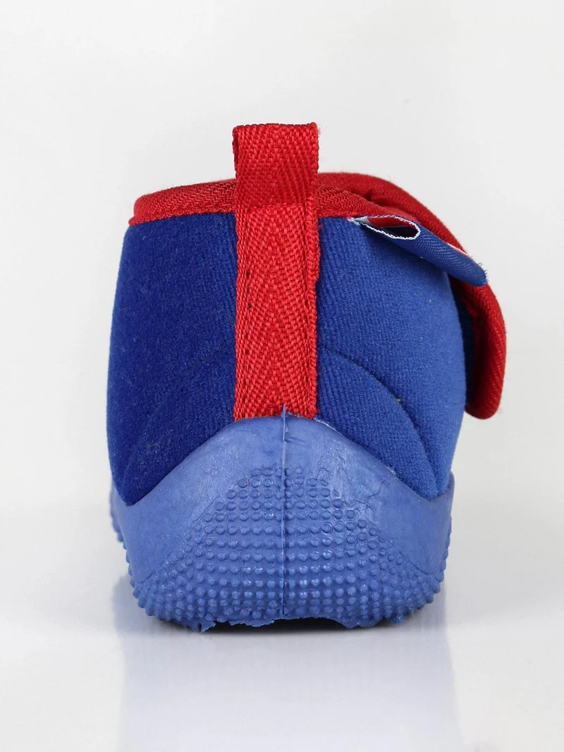Pantofole chiuse spider man con strappo - blu