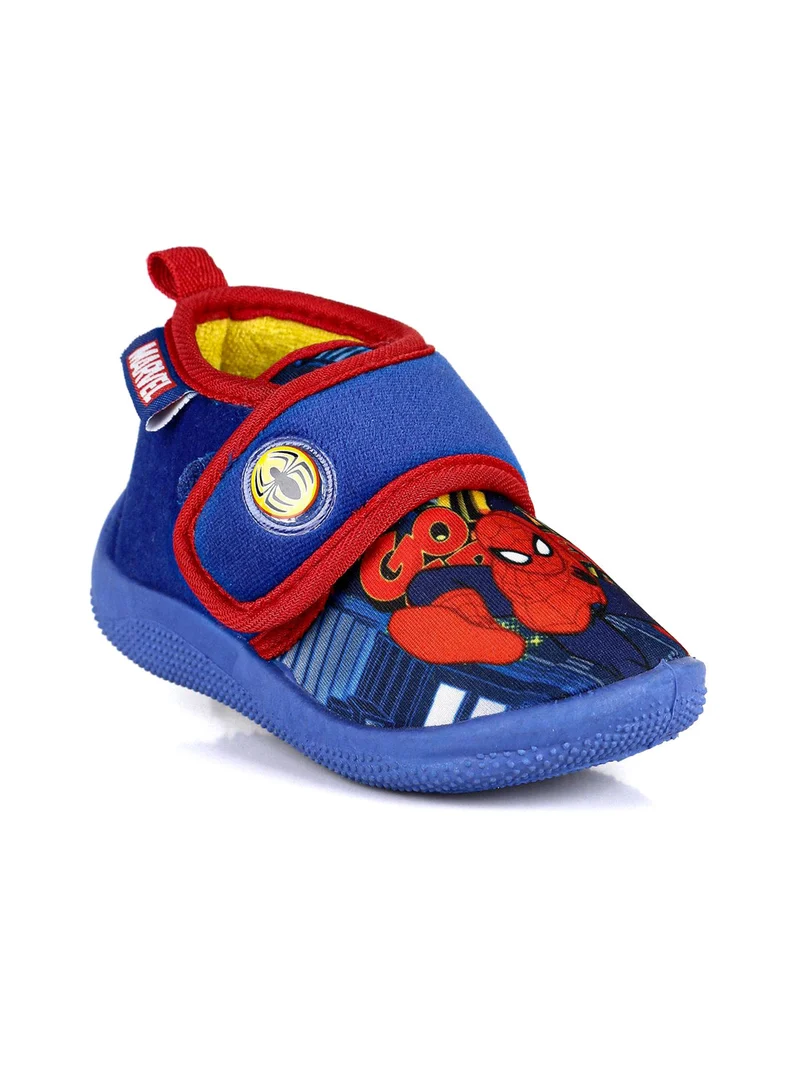 Pantofole chiuse spider man con strappo - blu