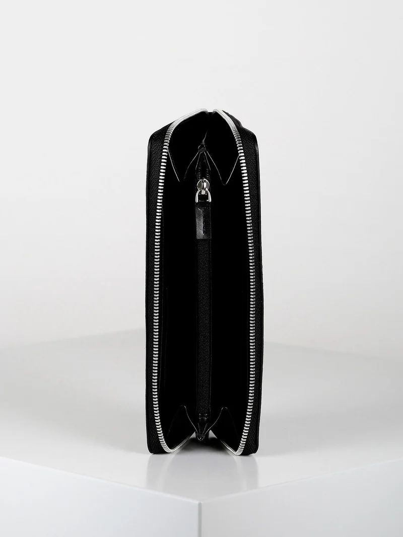 MINIMAL MONOGRAM Z/A Portafoglio donna con polsiera - nero