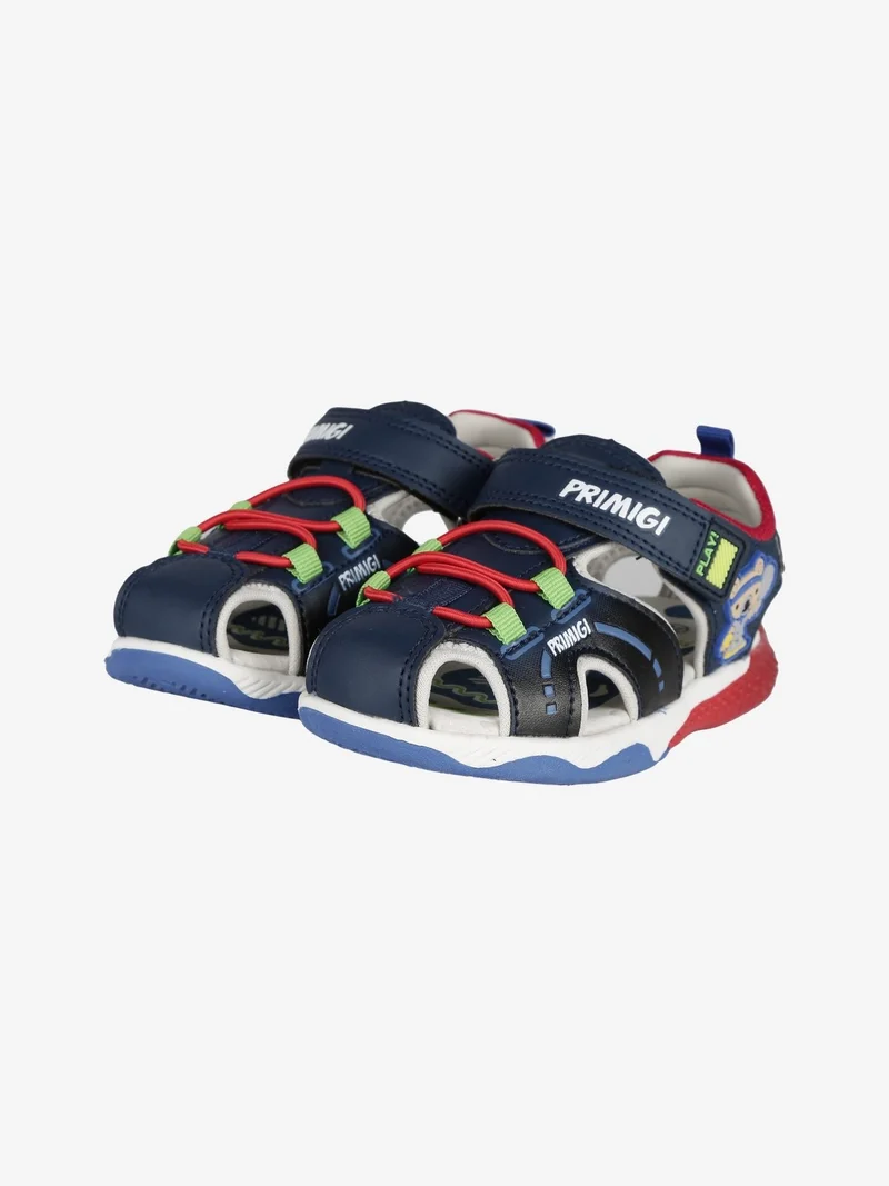 Sandali chiusi da bambino con luci - blu scuro