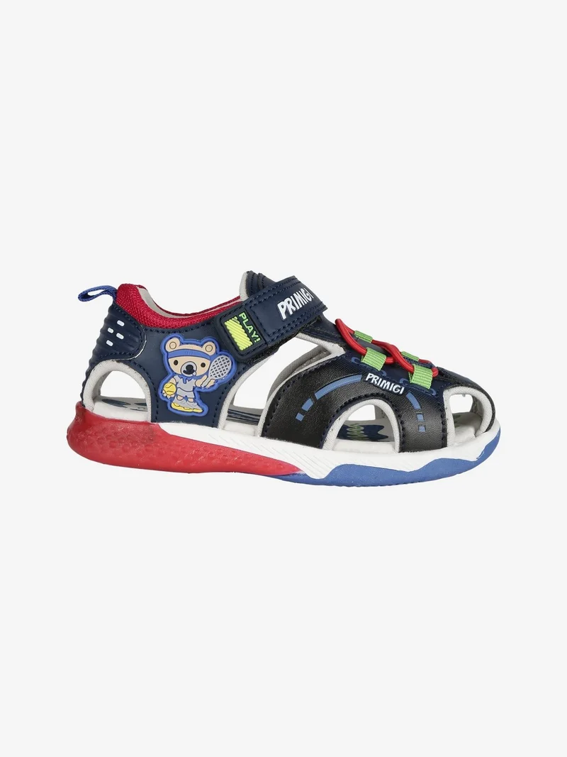 Sandali chiusi da bambino con luci - blu scuro