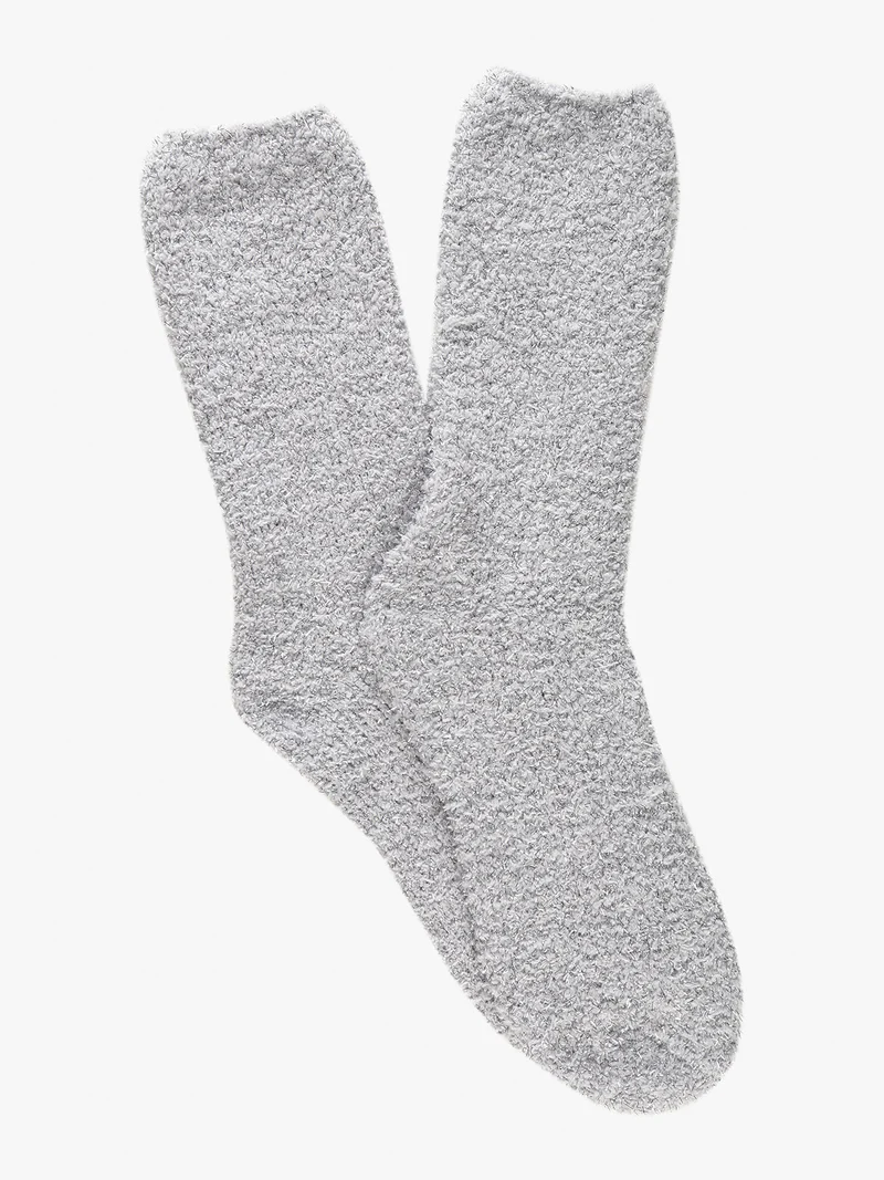 Calze donna in lurex - grigio