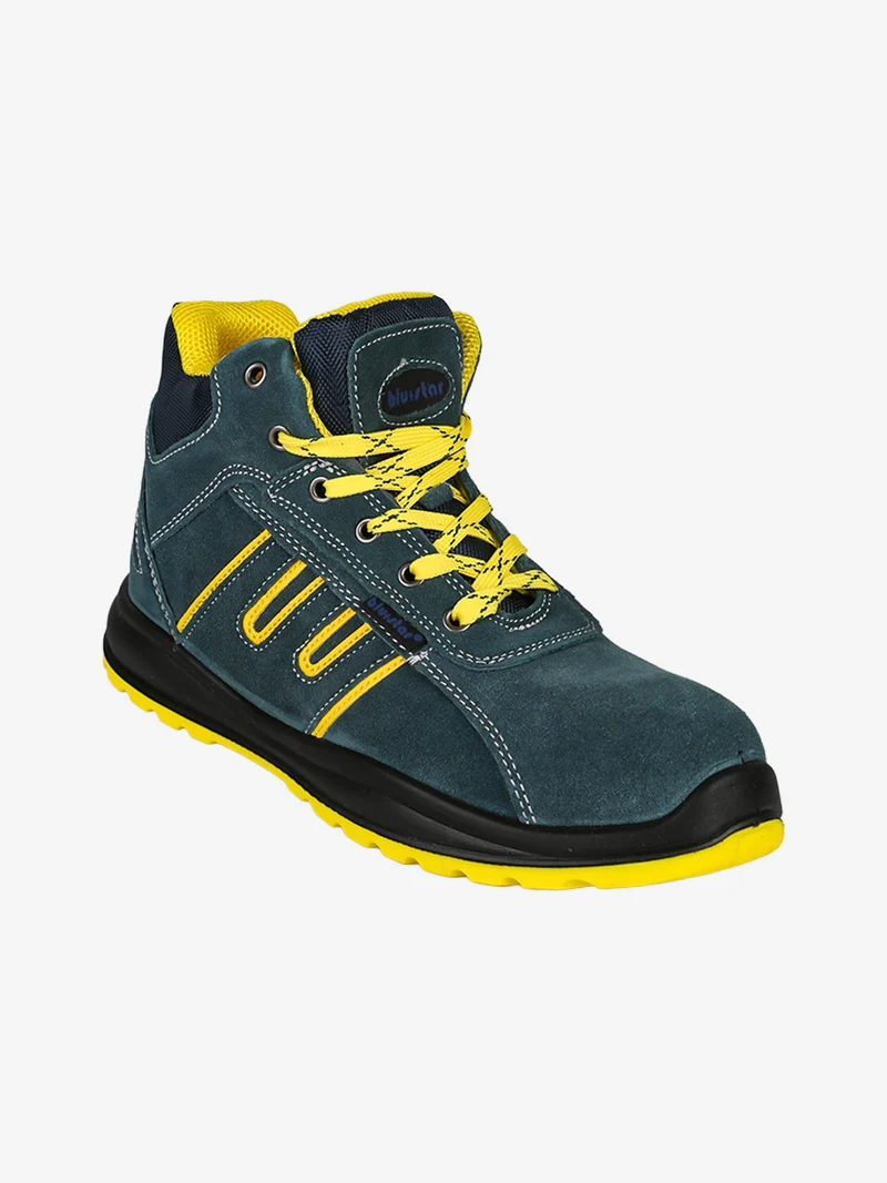 Scarpe alte da lavoro antinfortunistiche - verde