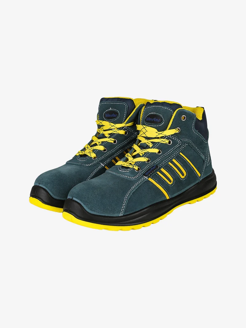 Scarpe alte da lavoro antinfortunistiche - verde
