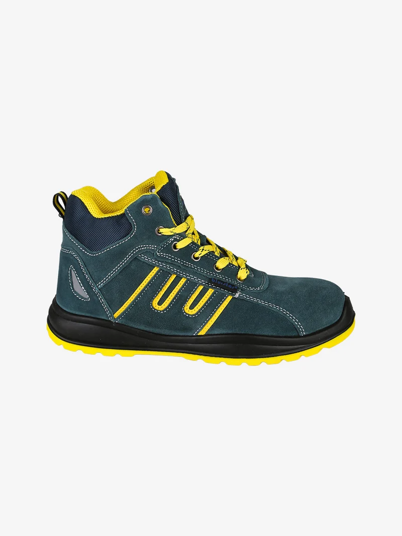 Scarpe alte da lavoro antinfortunistiche - verde