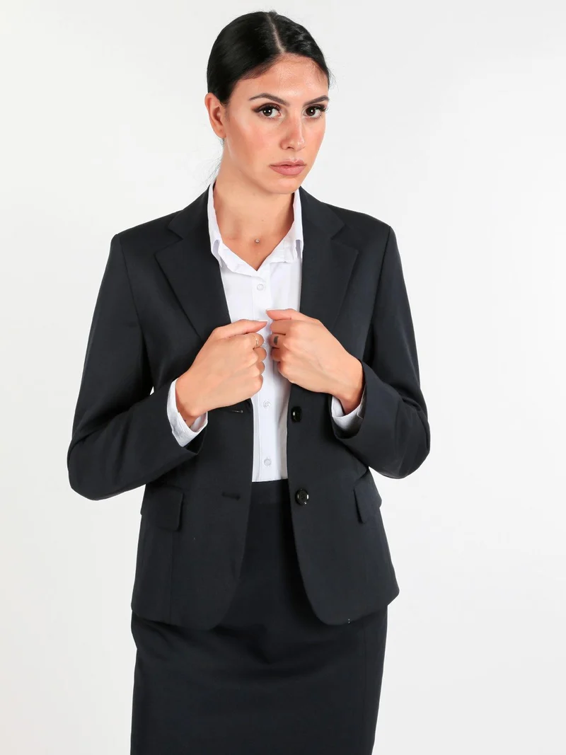 Giacca classica donna - blu scuro