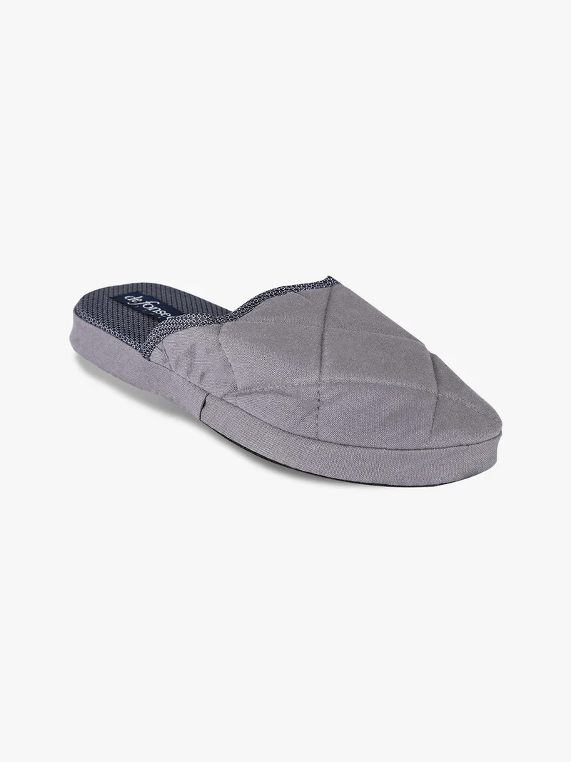 Pantofole uomo in tessuto - grigio