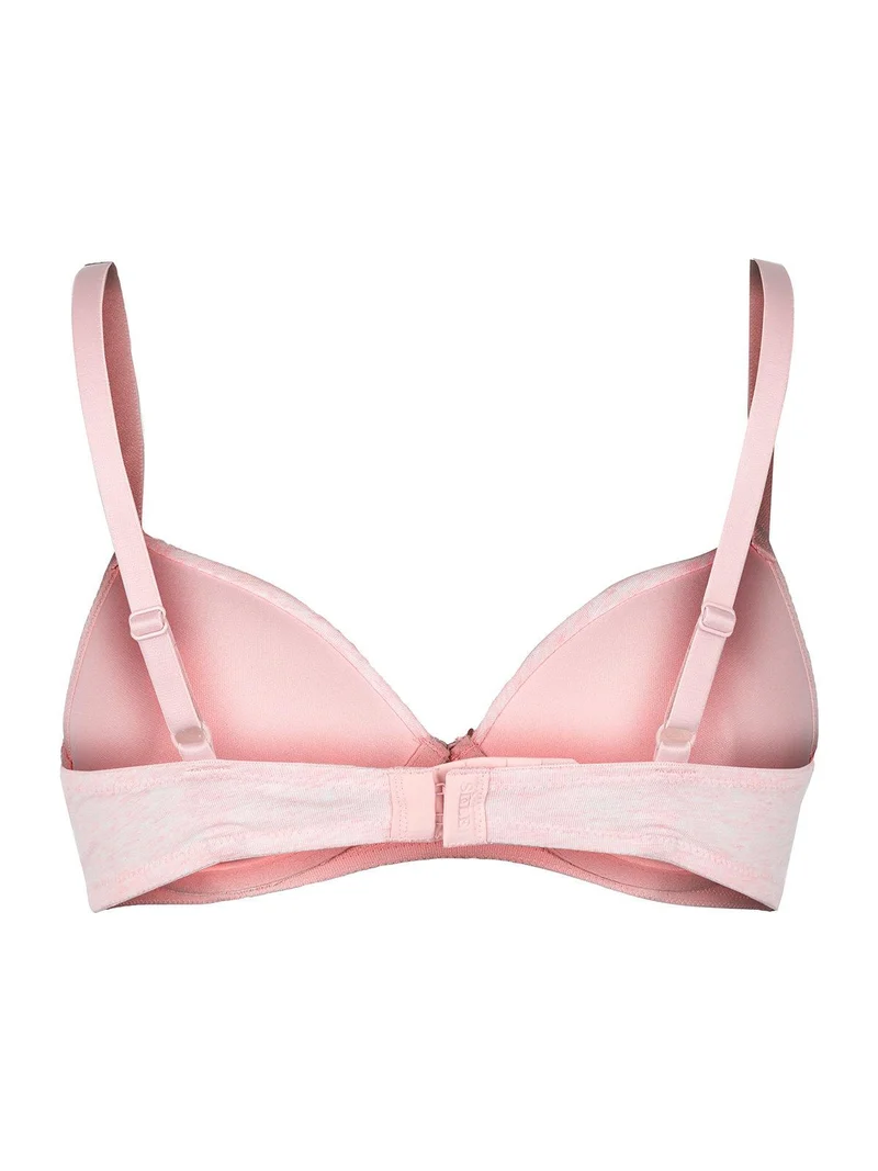 1456 Reggiseno imbottito senza ferretto coppa B - rosa