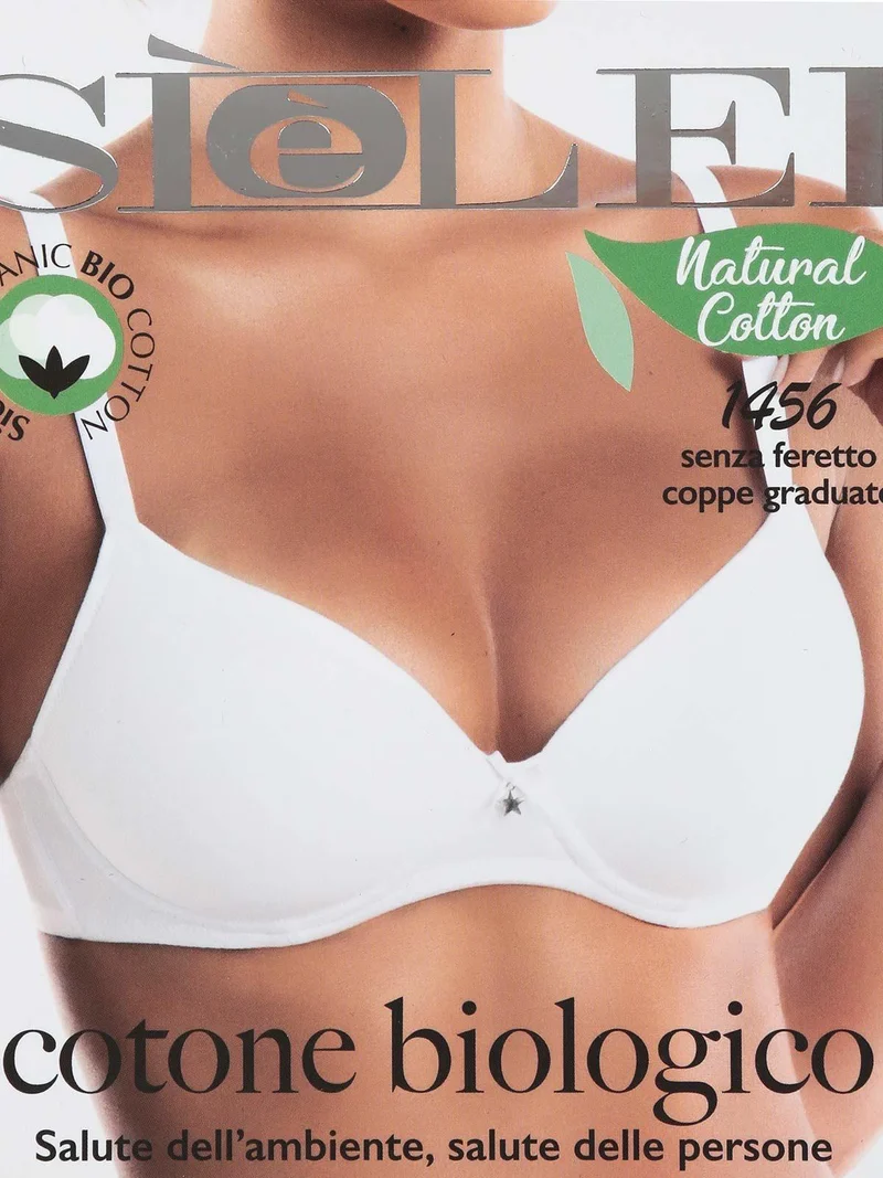 1456 Reggiseno imbottito senza ferretto coppa B - rosa
